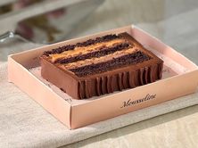 كيك شوكولاتة لندن شريحة