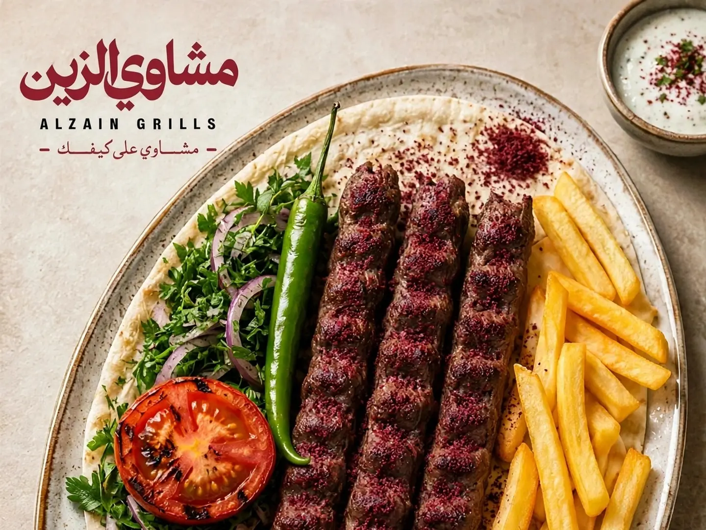 Iraqi Kebab - 3 Sekh 250 Grams