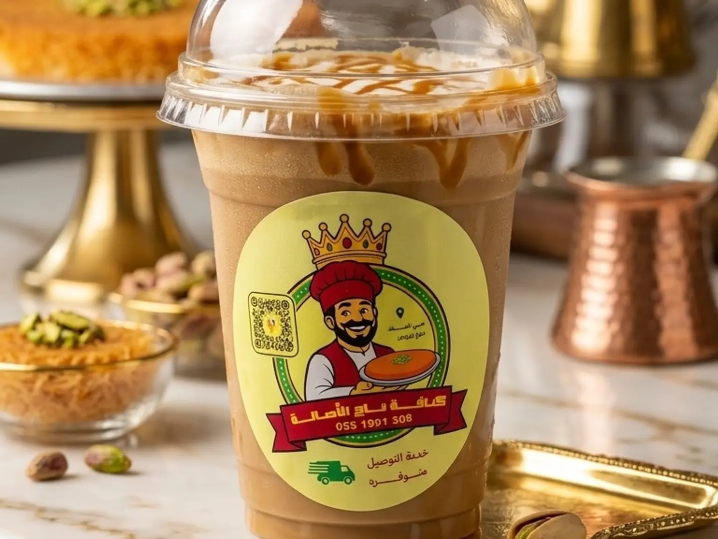 Iced Caramel Coffee