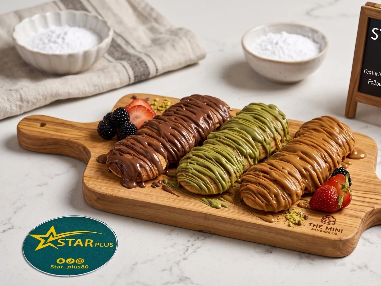Mix Mini Pancakes (10 Pcs)