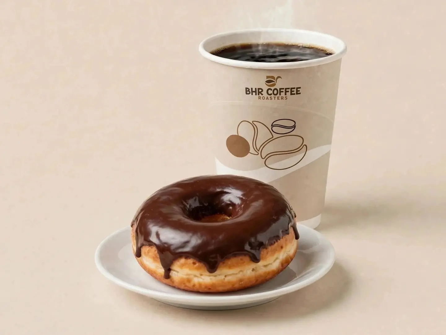 Coffee Of The Day And Donut - Small