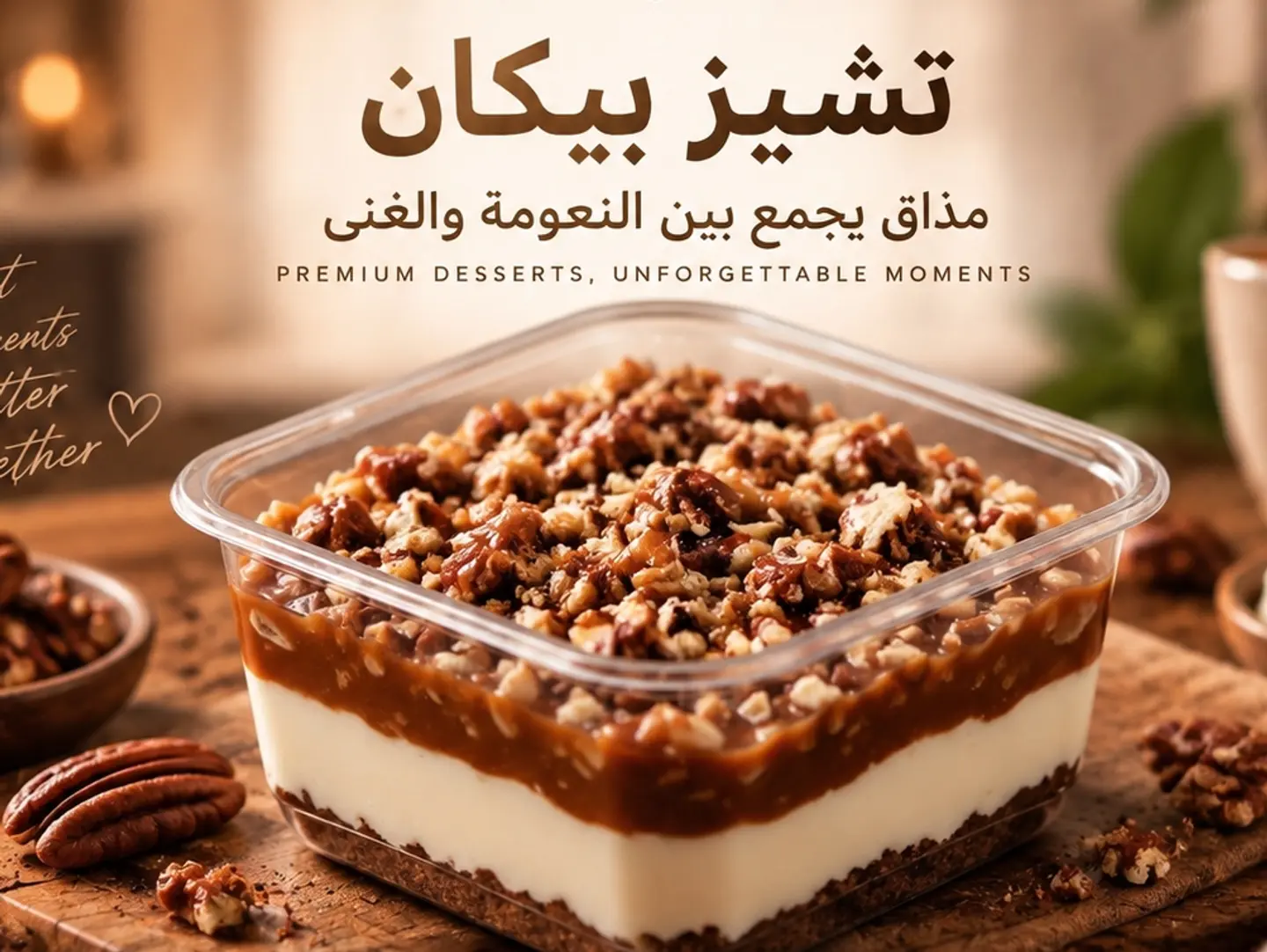 Pecan Cheesecake