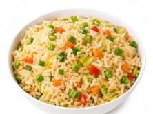 أرز مقلي بالخضار