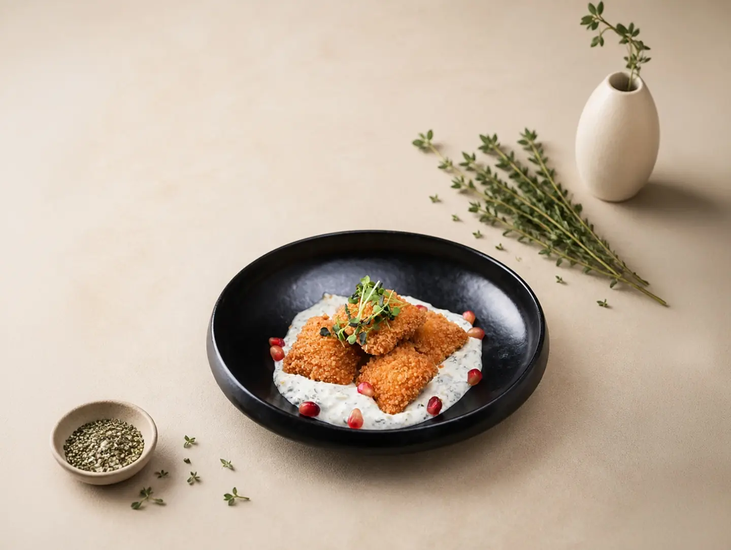 Crispy Cheese Ravioli