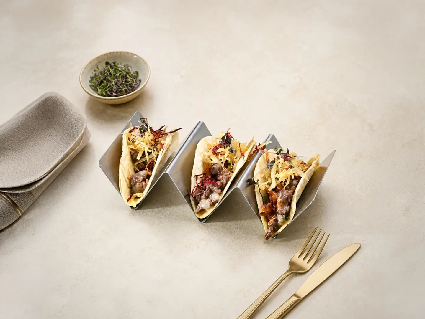Philadelphia Beef Tacos