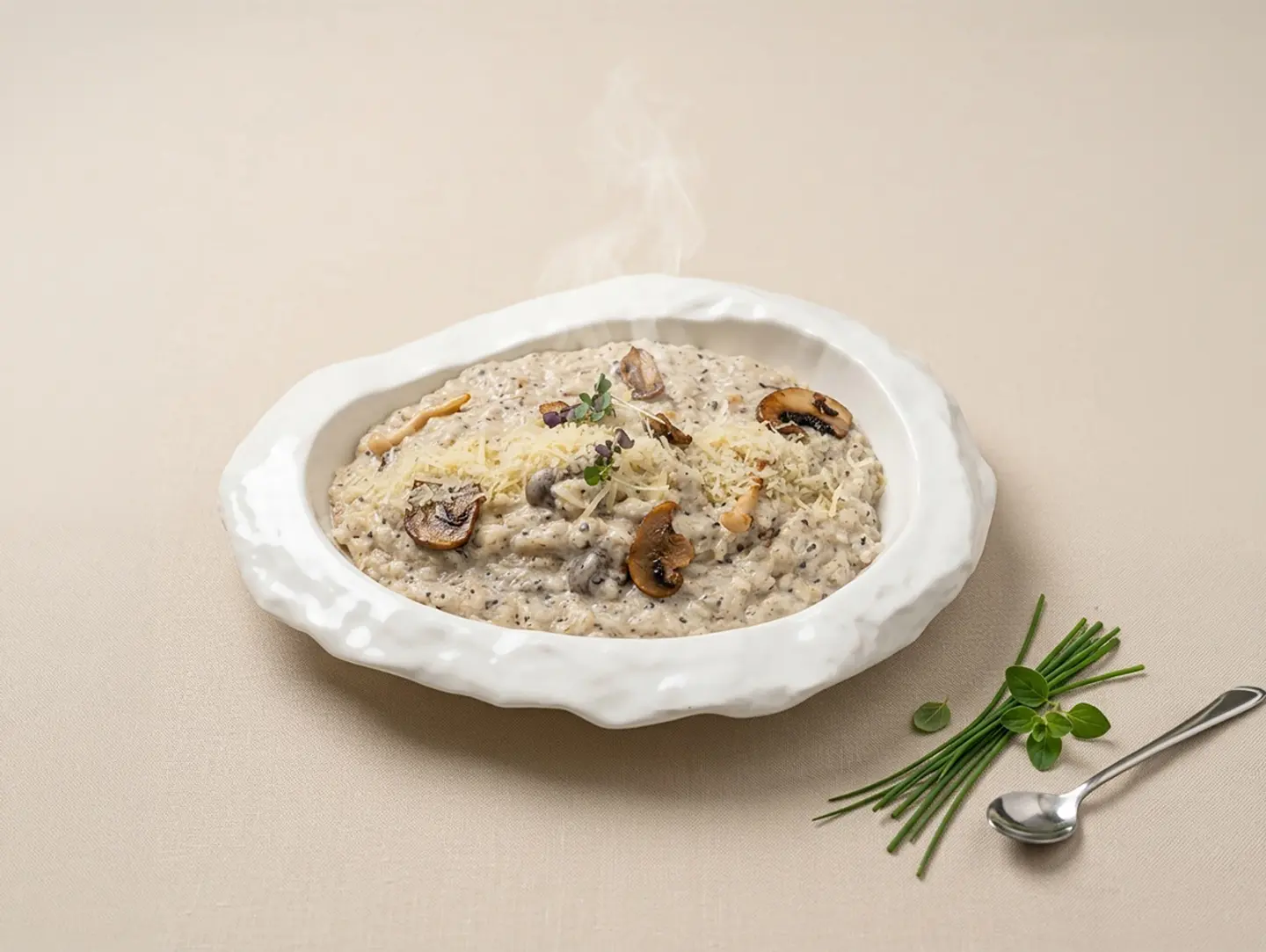Truffle And Mushroom Risotto