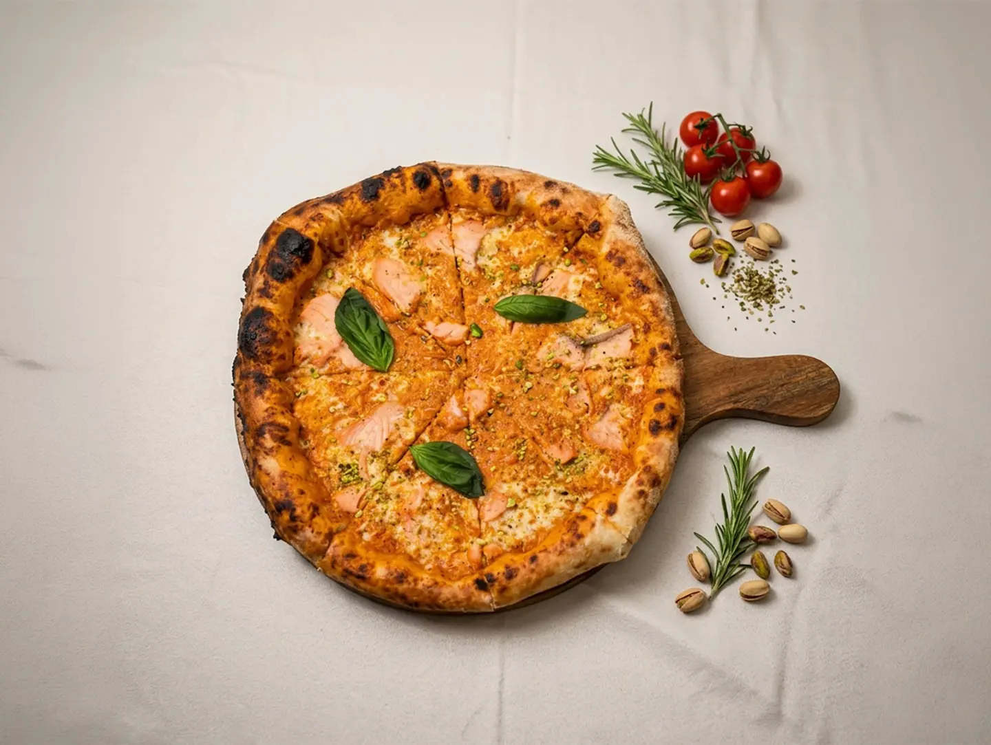Pizza Bocca Salmon