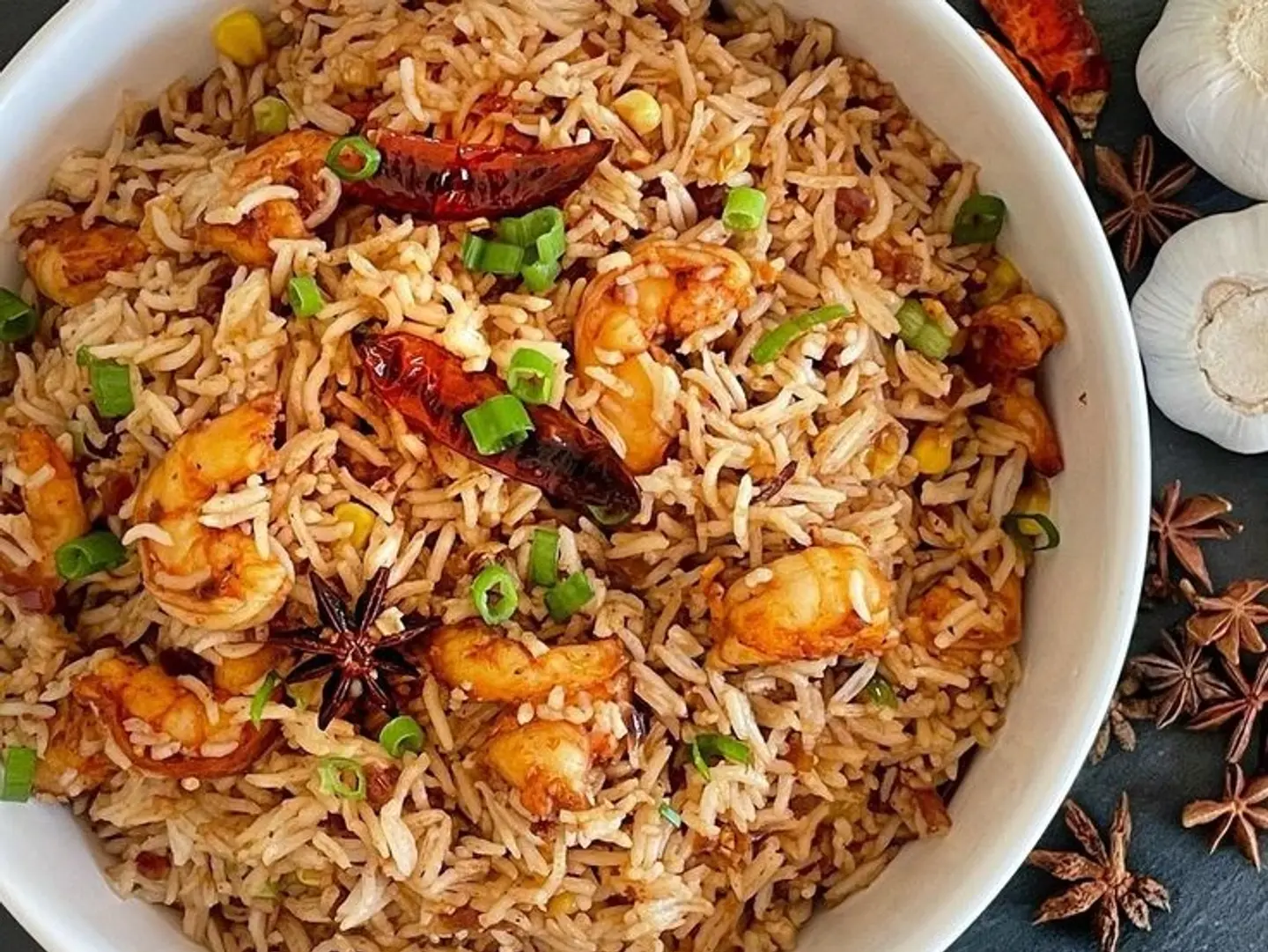 Chicken Burnt Garlic Rice