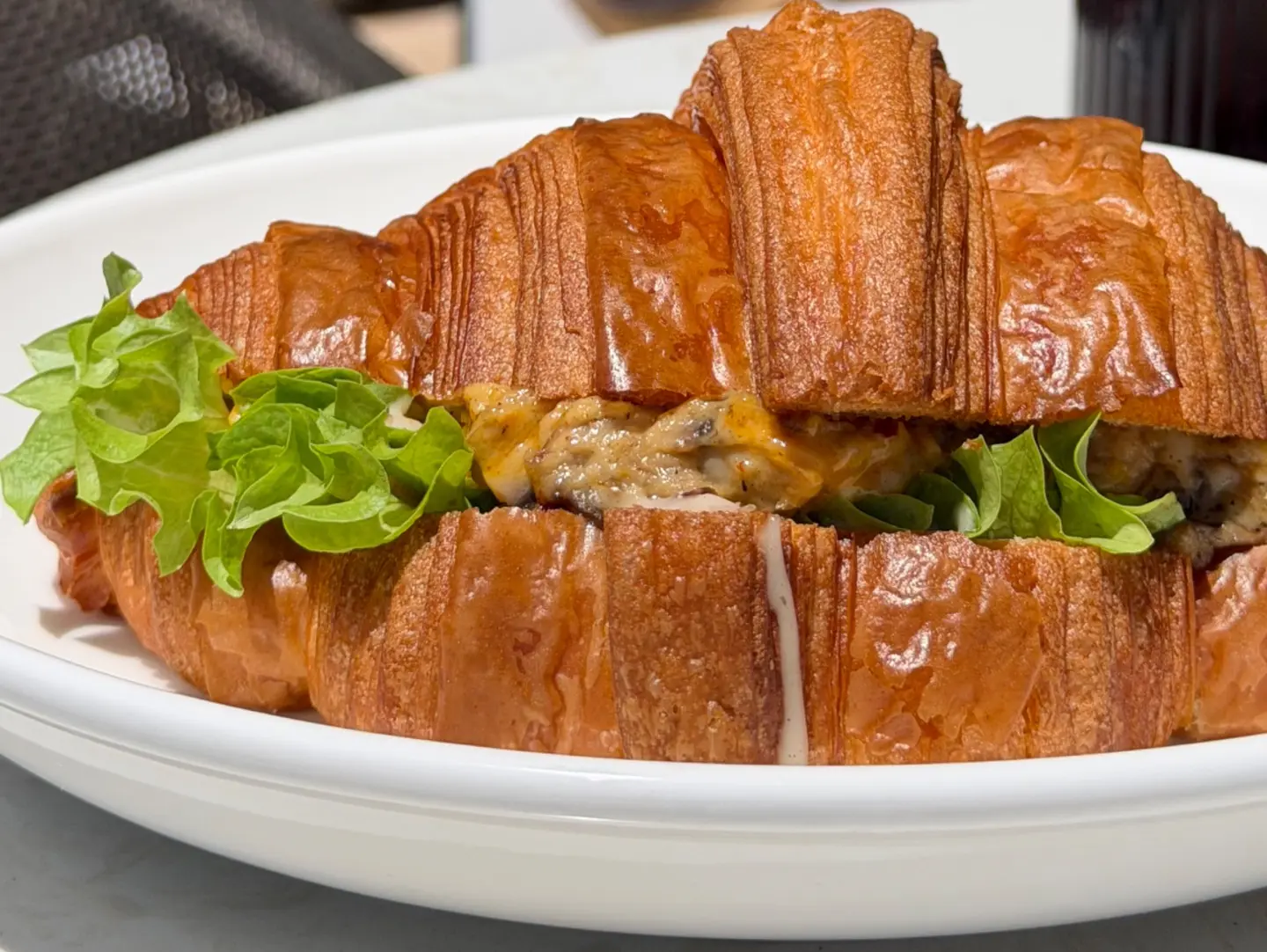 Mushroom Croissant