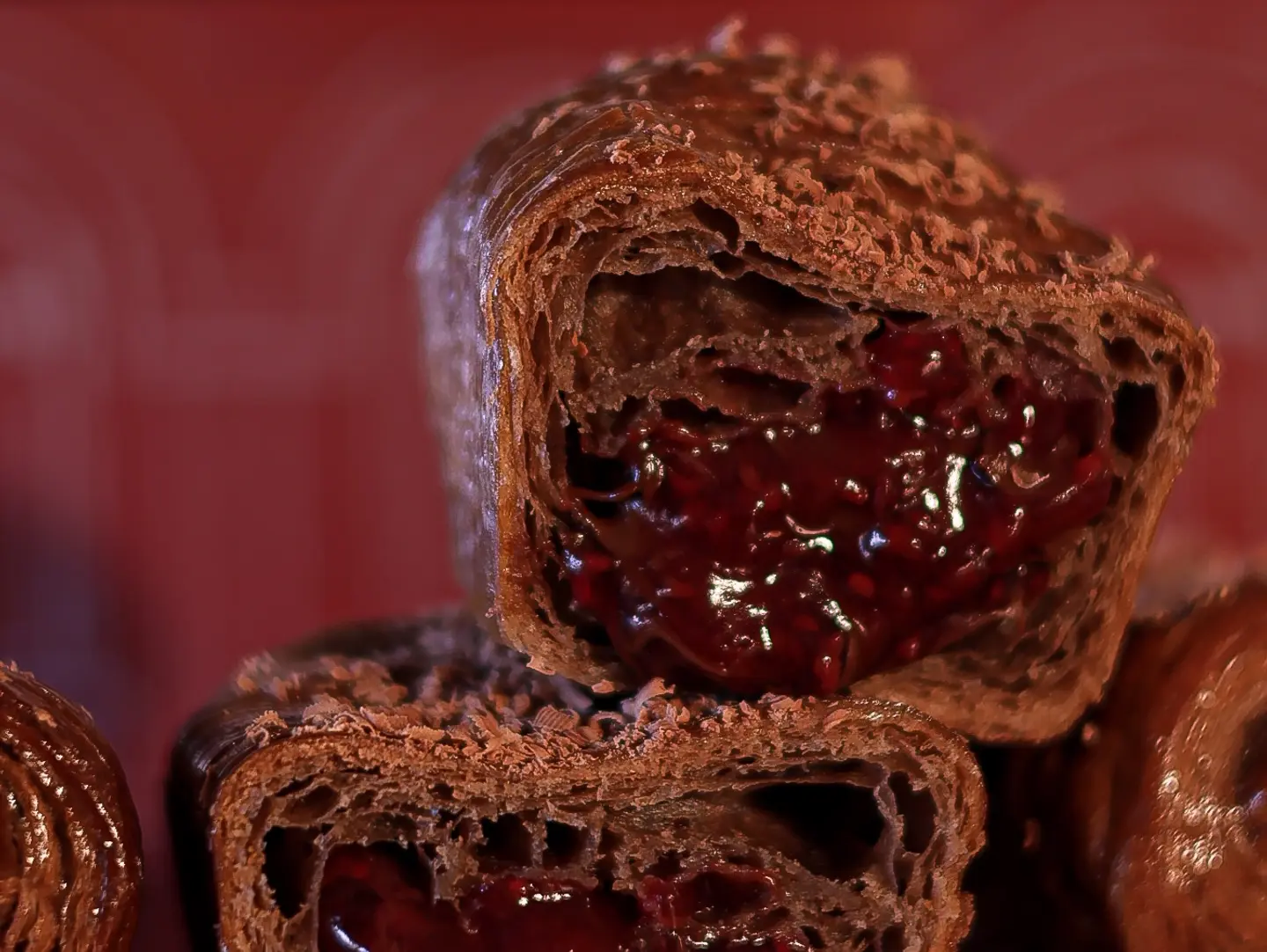Chocolate Berry Danish