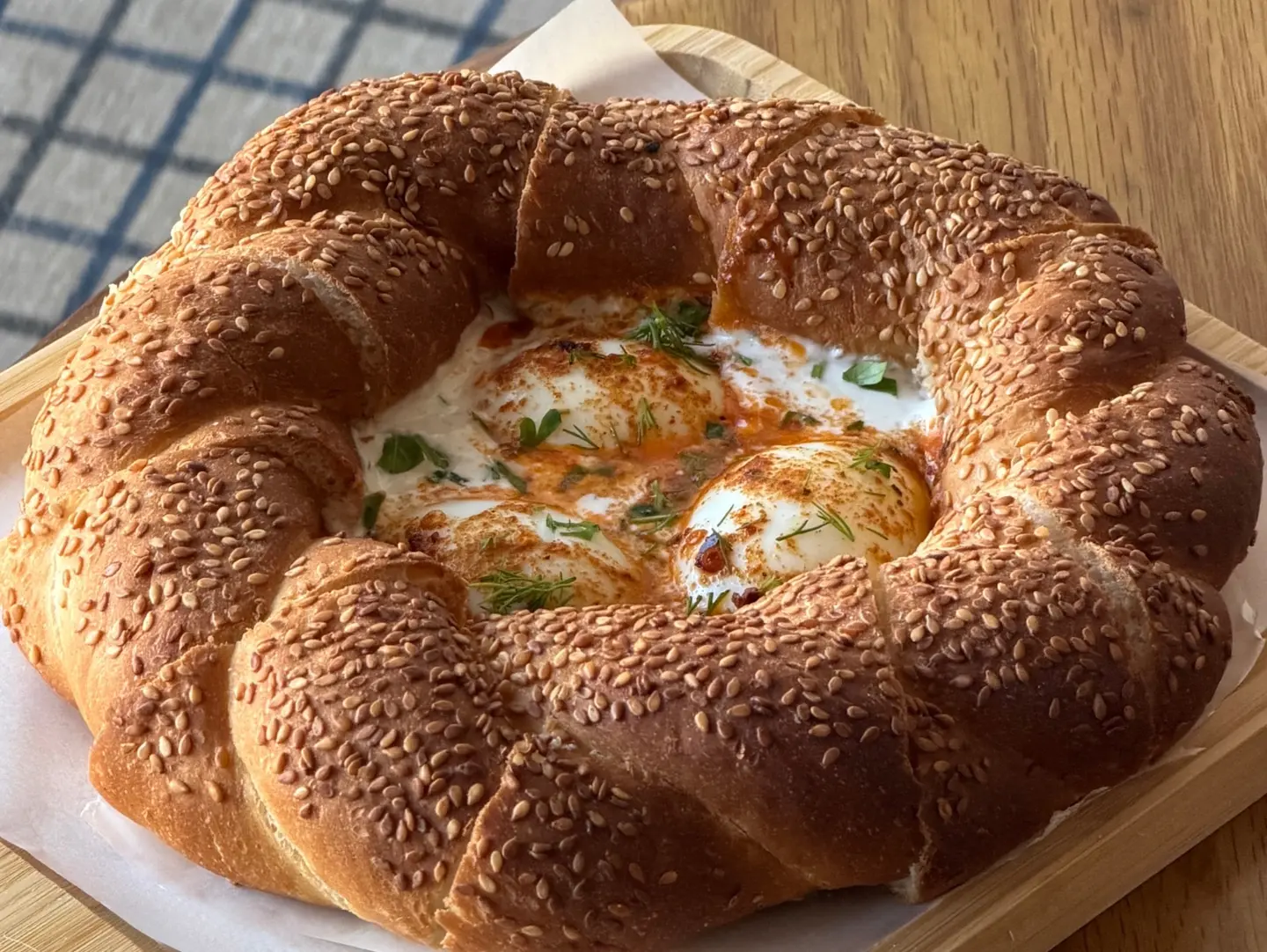 Turkish Eggs (Cilbir)