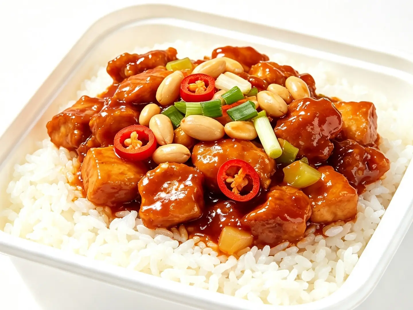 Chicken Topped Rice