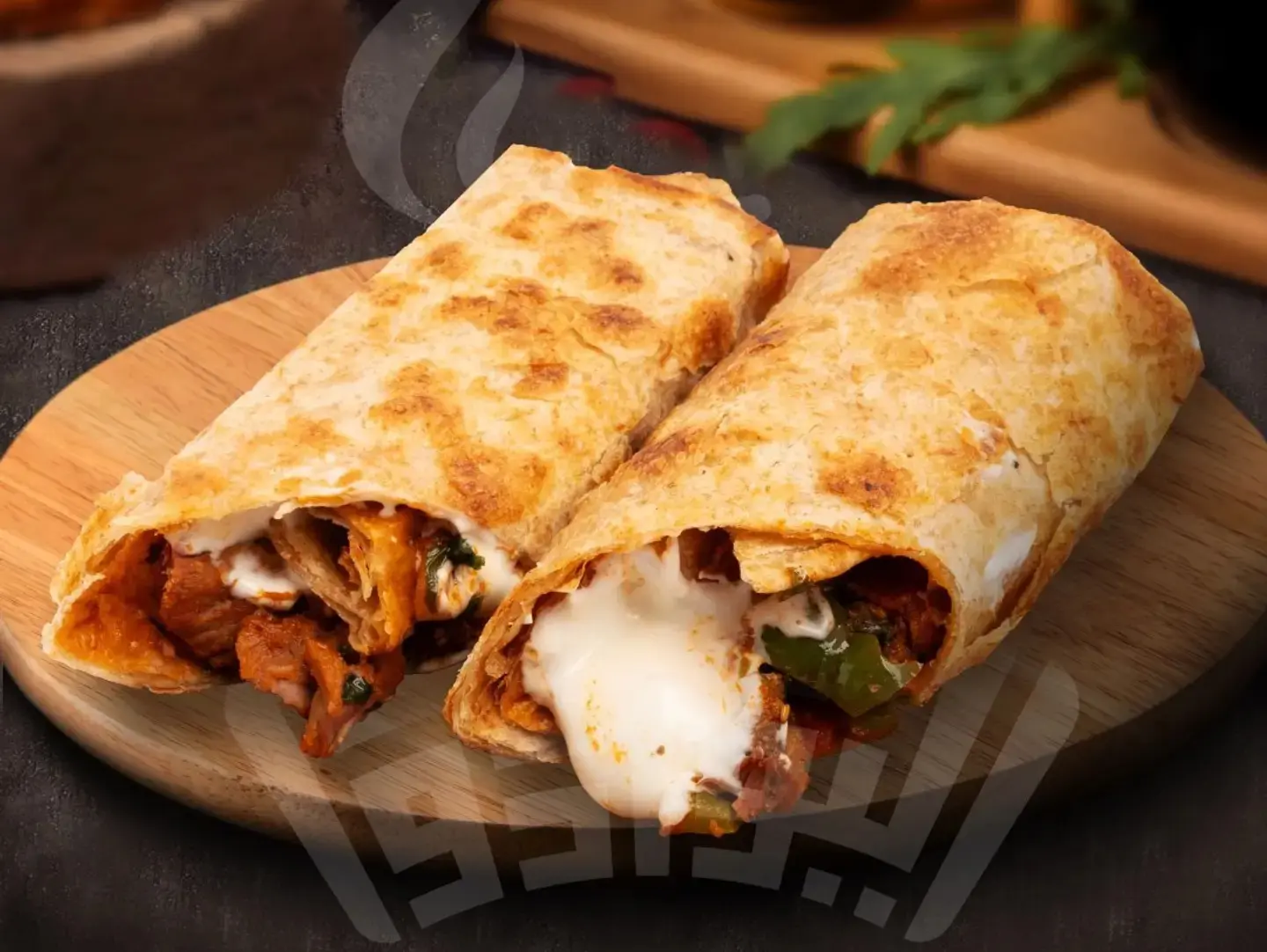 Mexican And Cheese Chapati