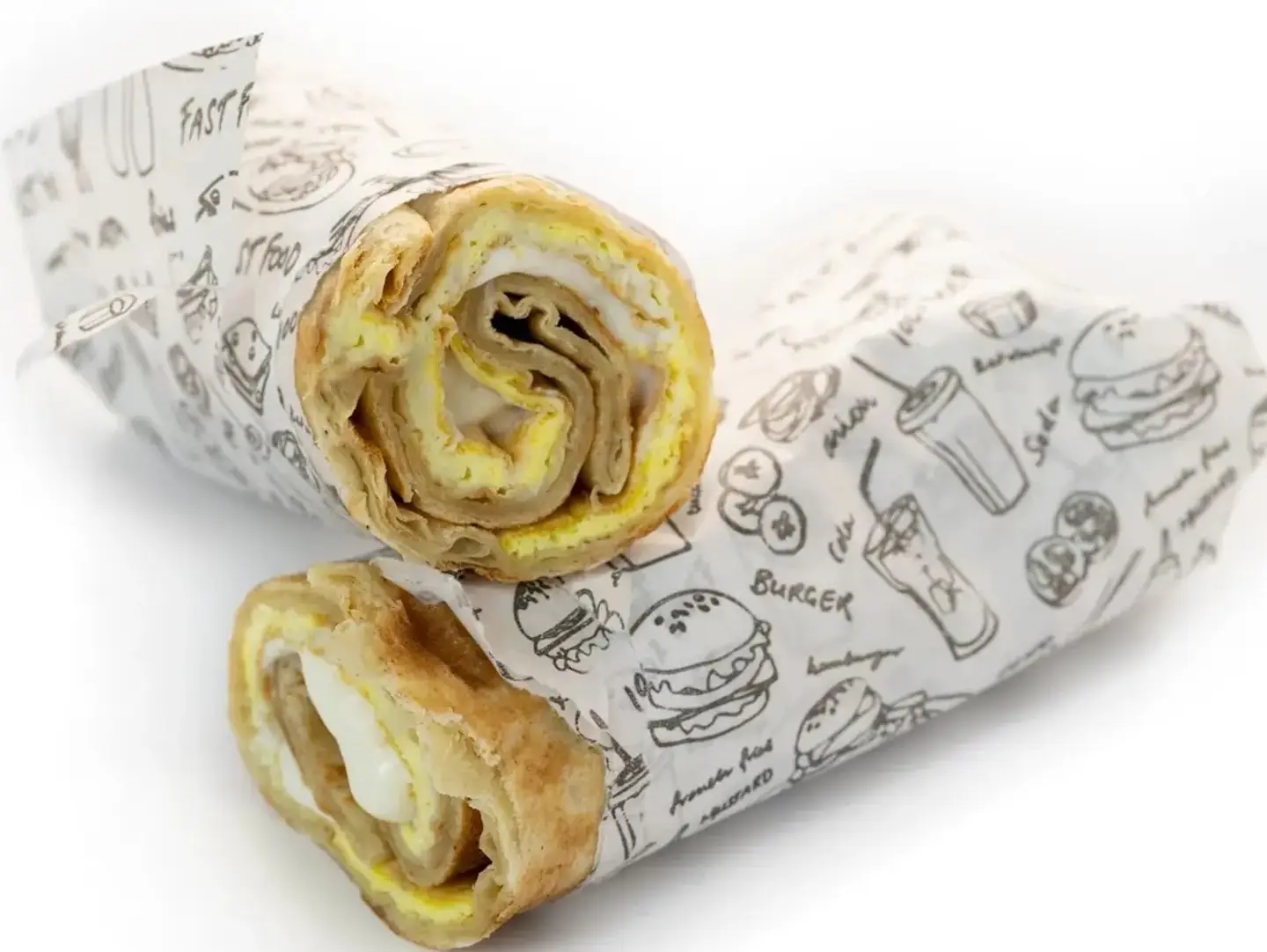 Fried Egg And Cheese Chapati