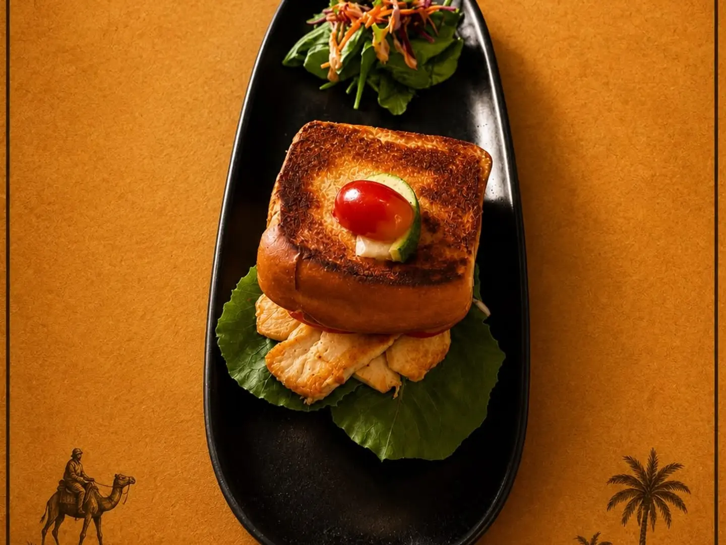 Grilled Halloumi Sandwich