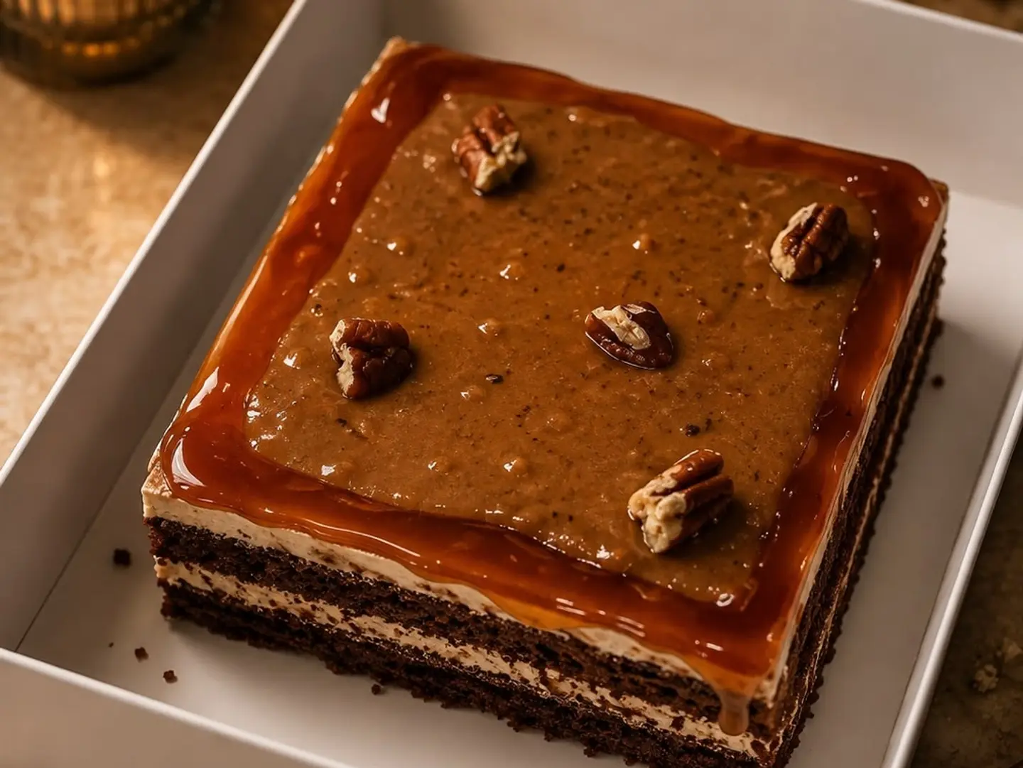 Pecan Dolce Cake