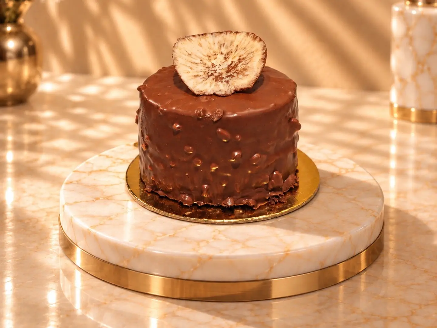 Crunchy Chocolate Cake