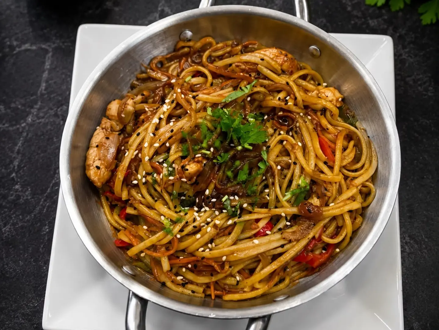 Noddles Chicken