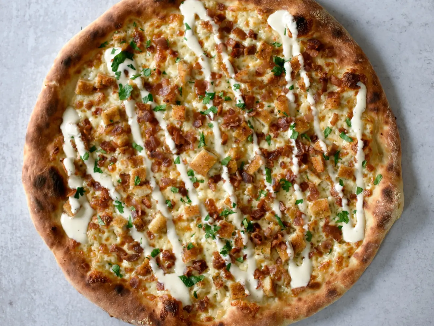 Chicken Ranch Pizza