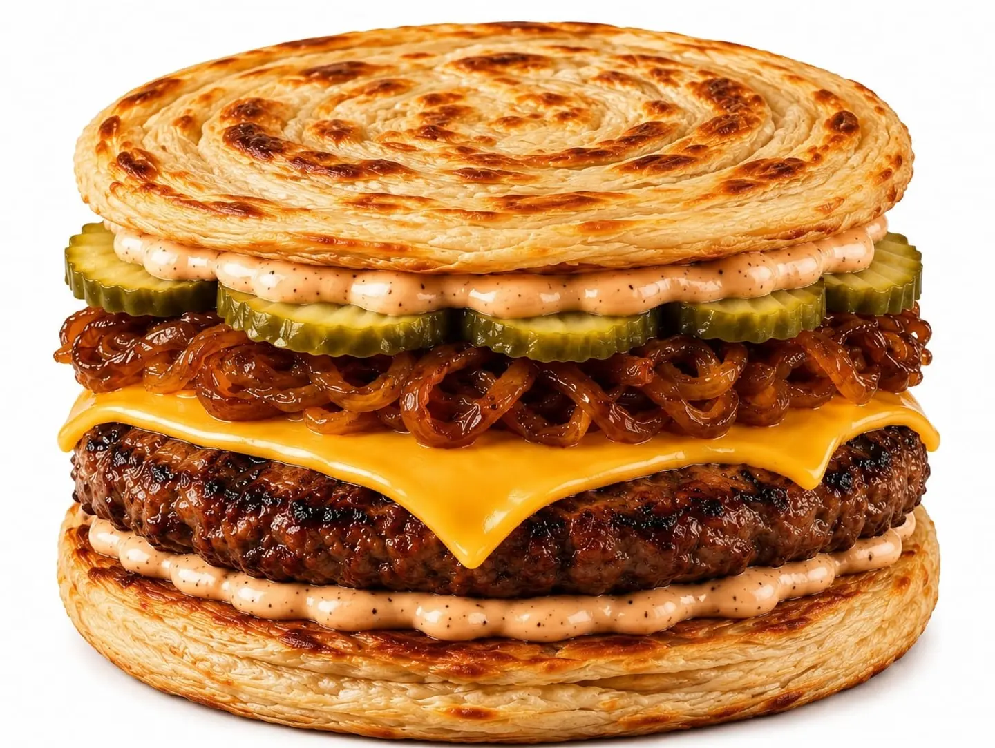 Beef Paratha Burger