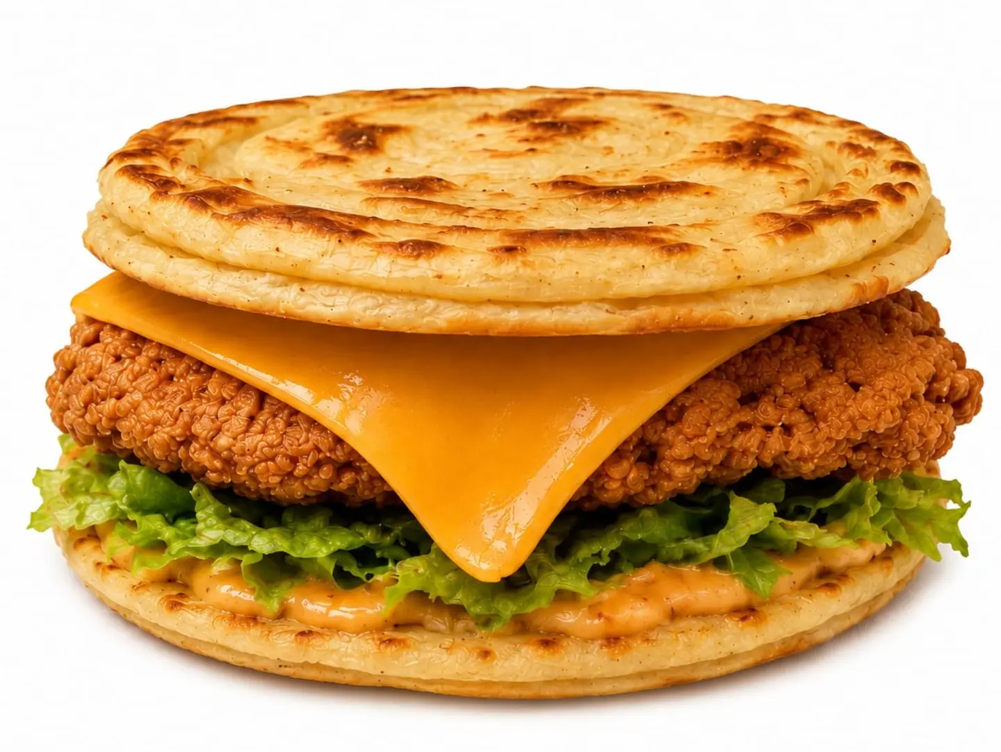 Spicy Paratha Burger