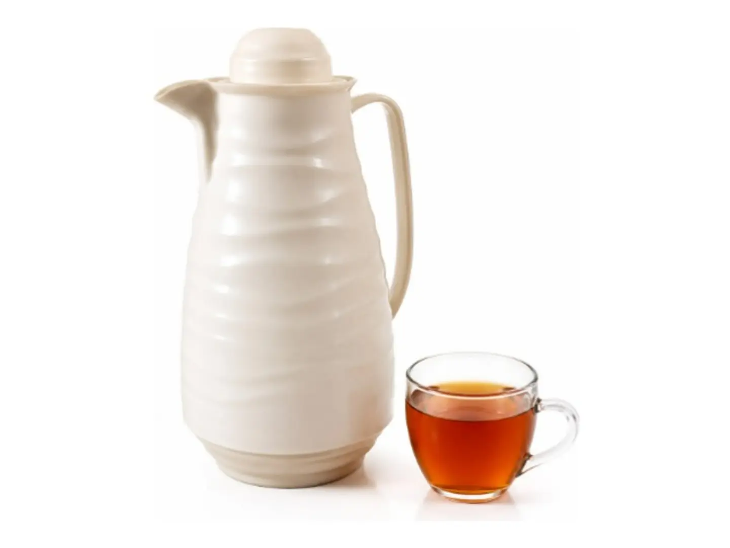 Tea Thermos With 8 Plastic Cups