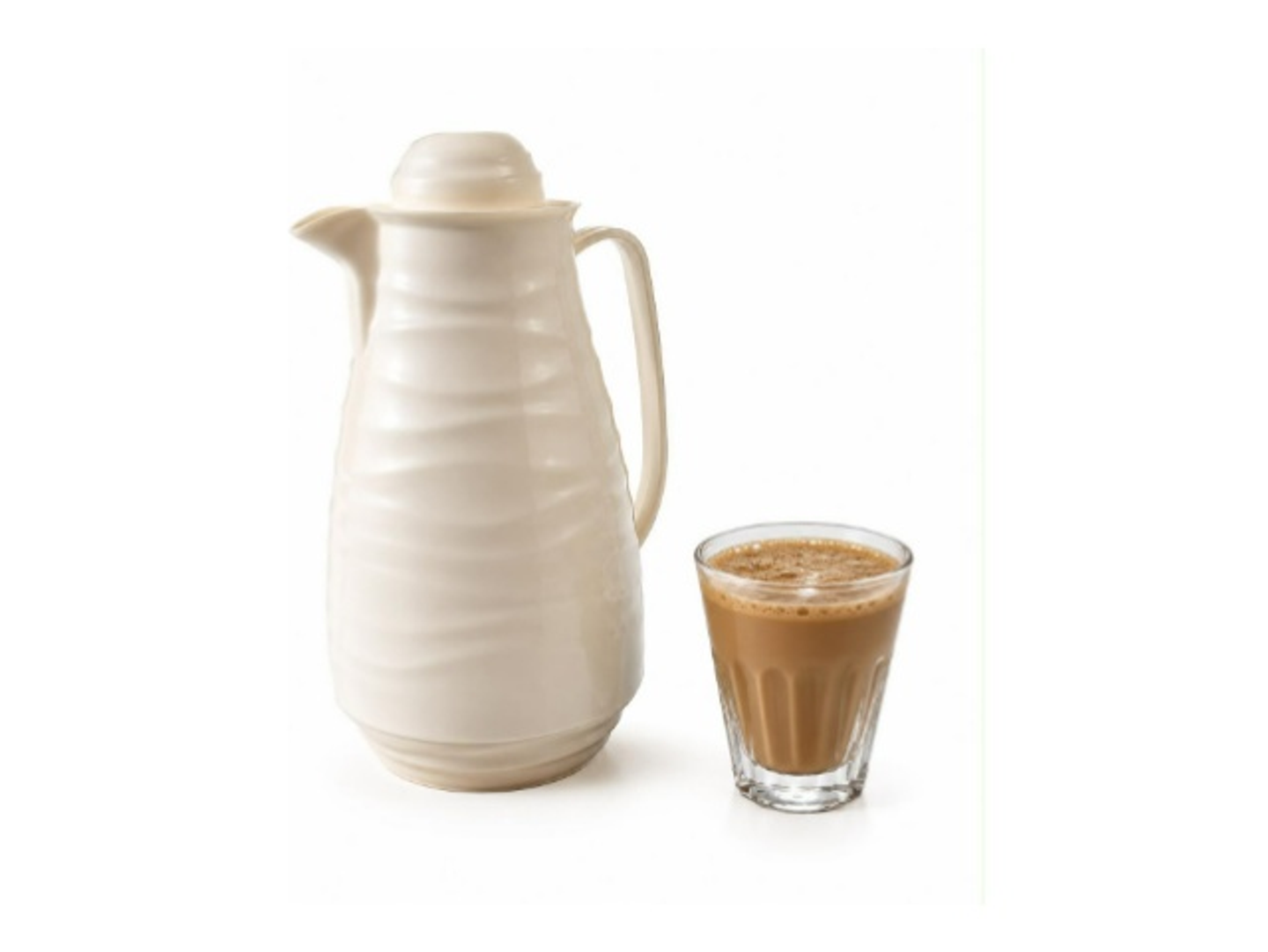 Karak Tea Thermos With 8 Plastic Cups