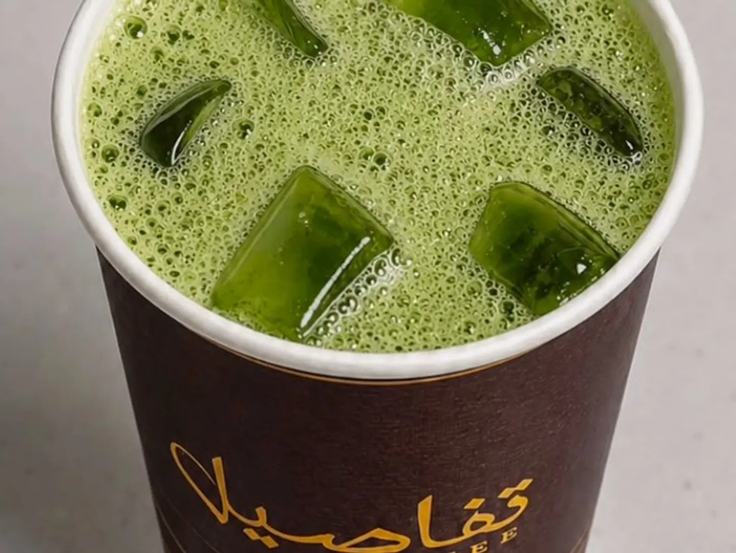 ماتشا لاتية بارد