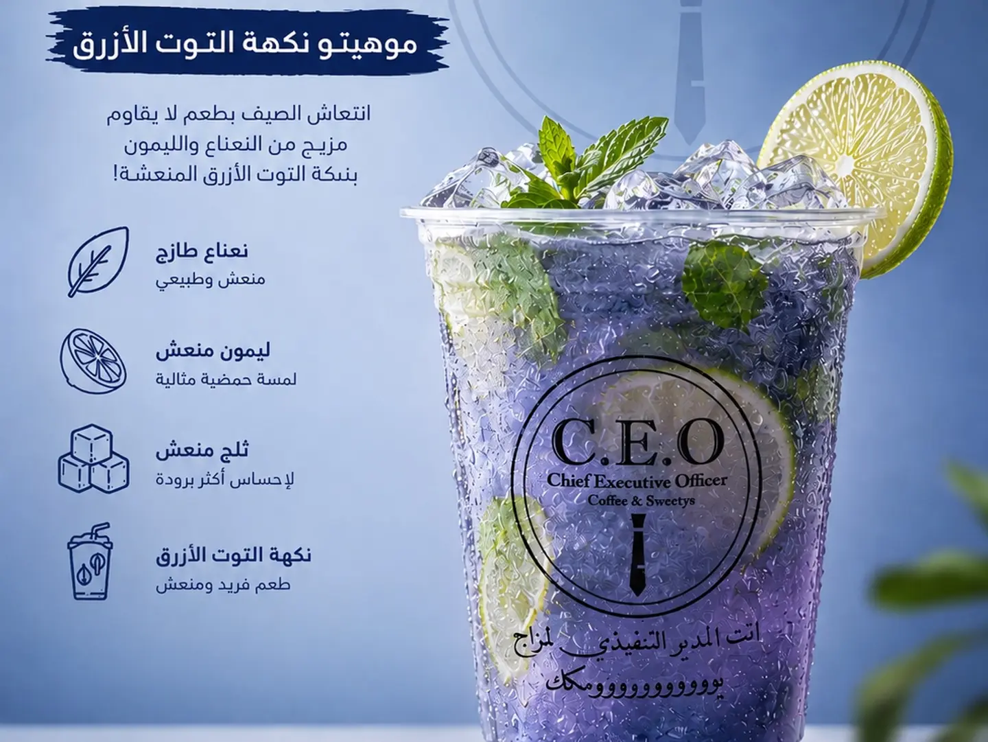Blueberry Mojito