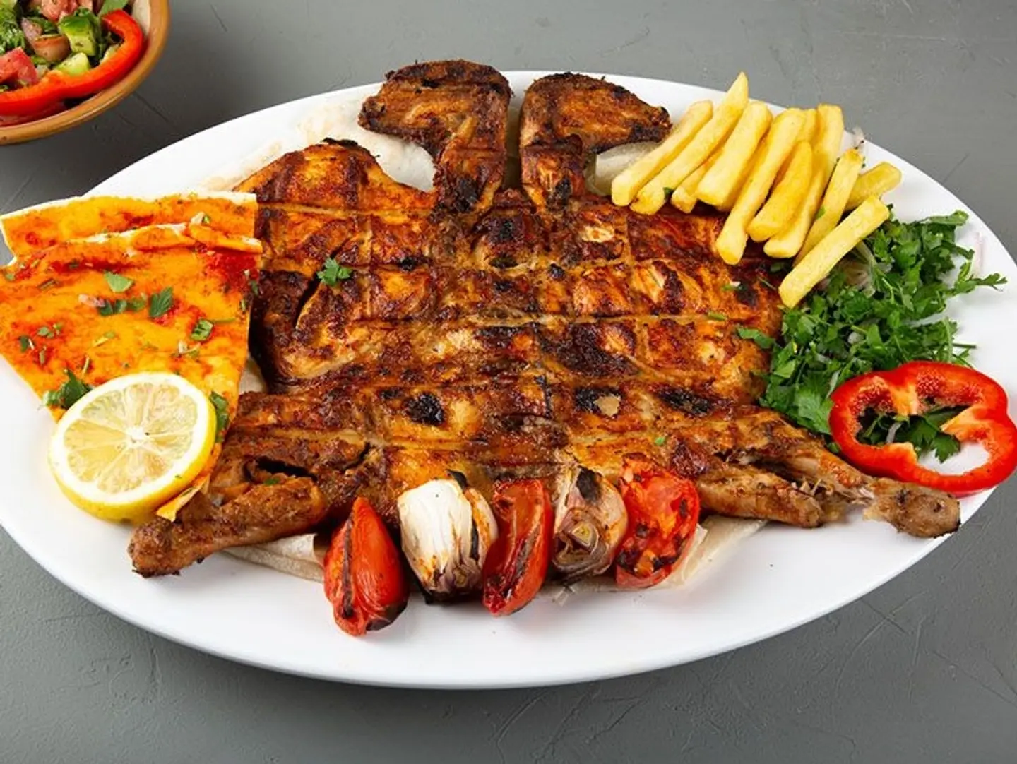 Charcoal Grilled Chicken - Half Apill