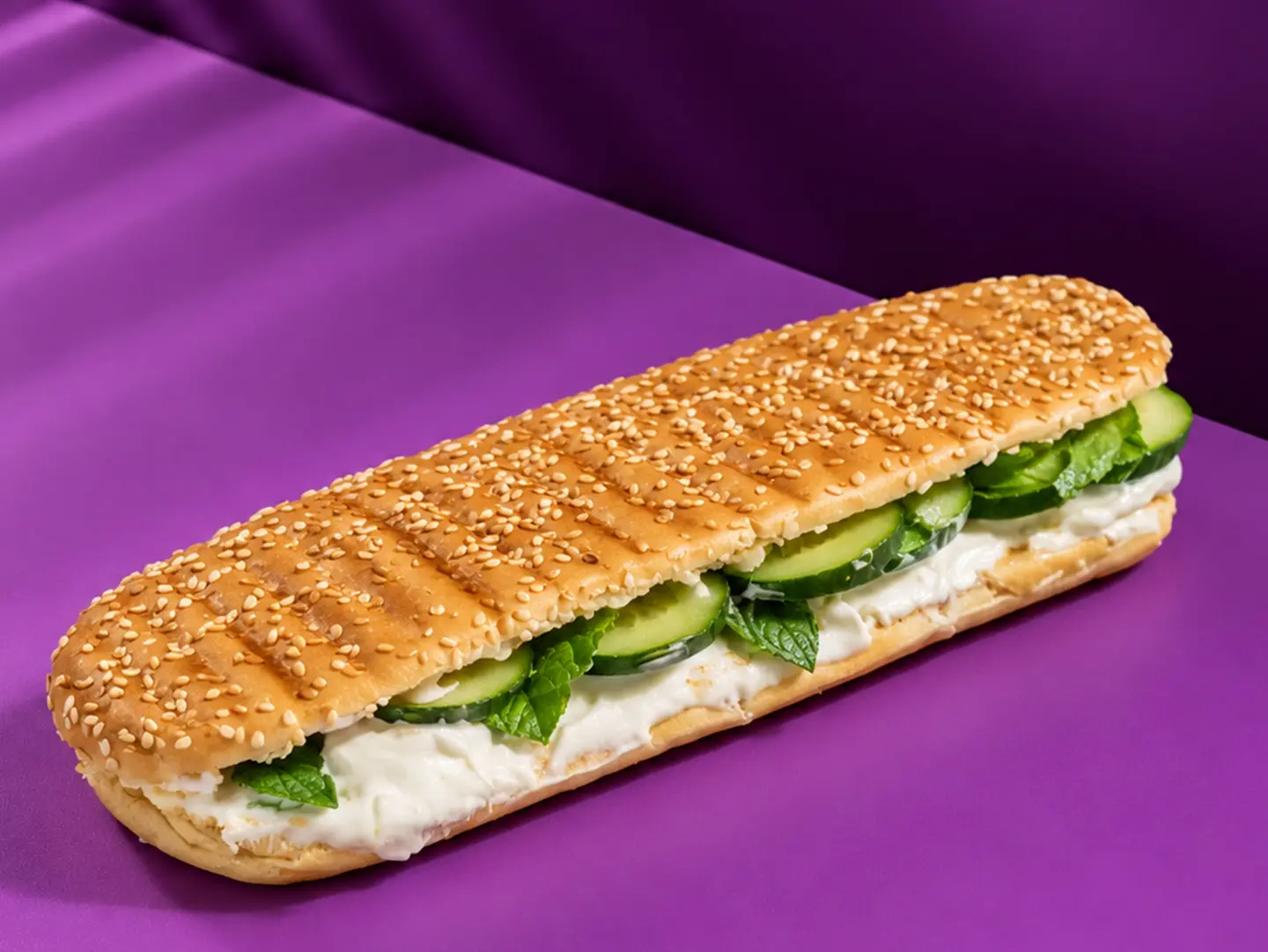 Labneh Veg Sandwich