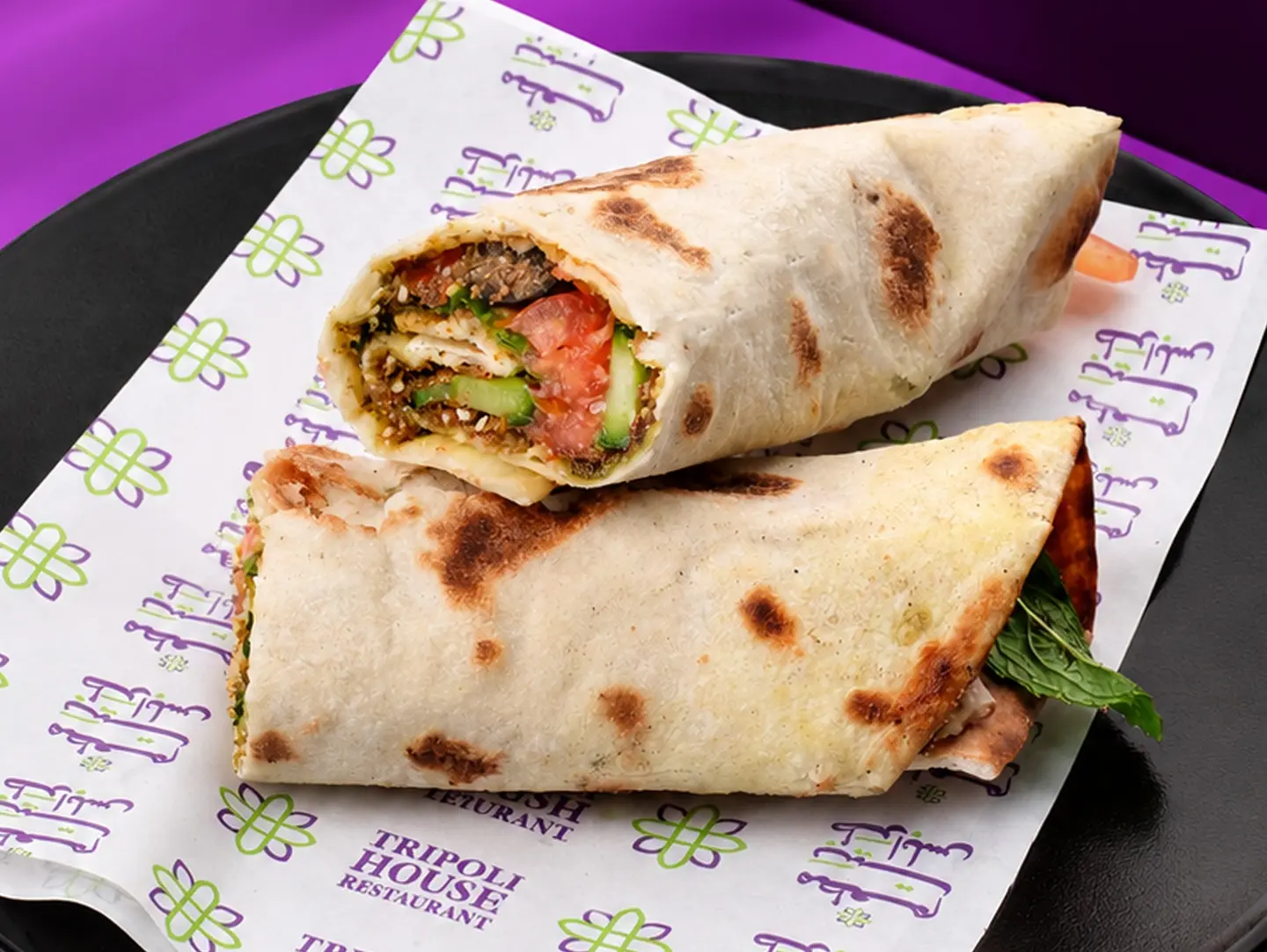 Zaatar And Vegetables