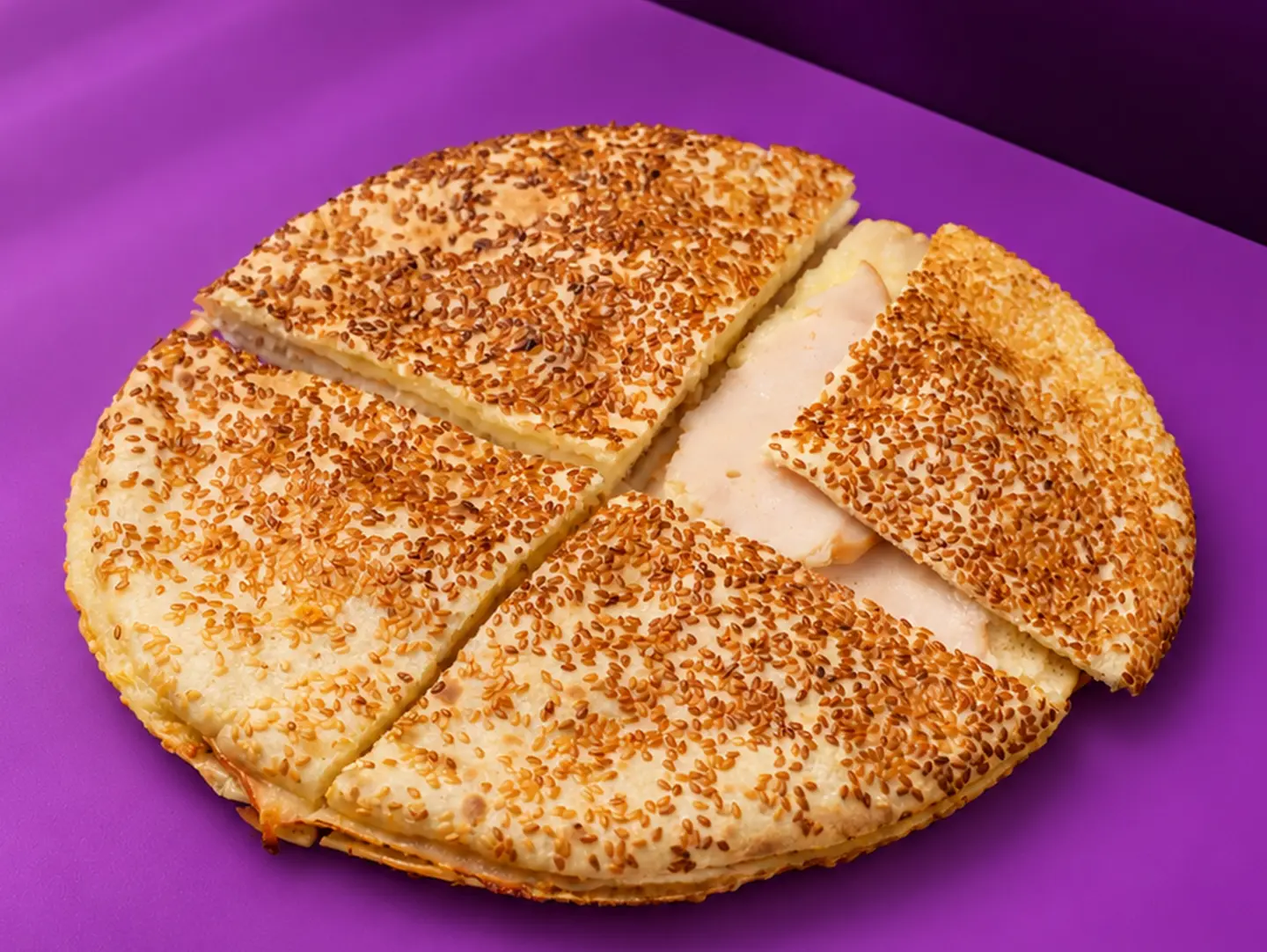 Kaak Turkey And Cheese