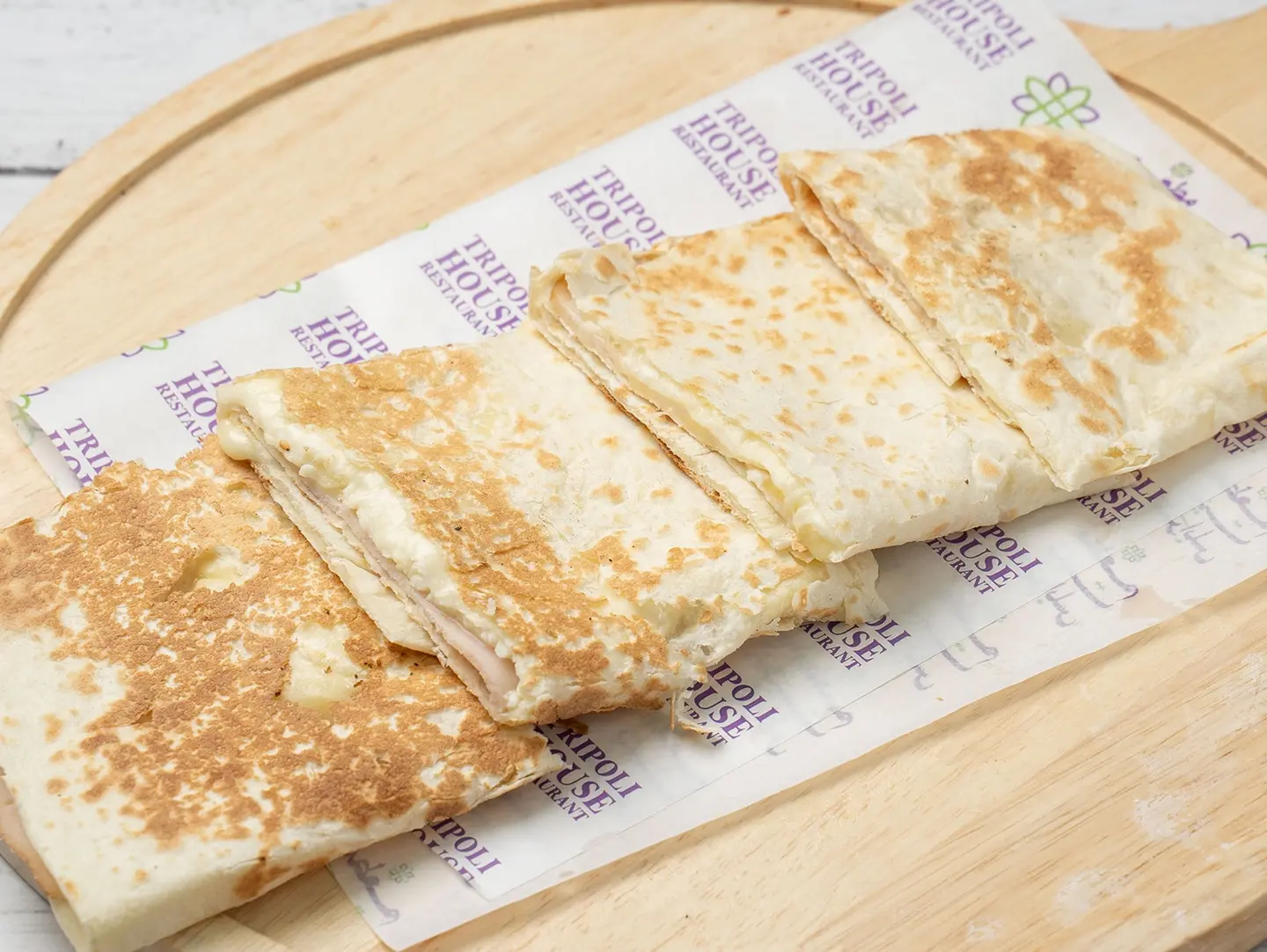 Saj Turkey And Cheese
