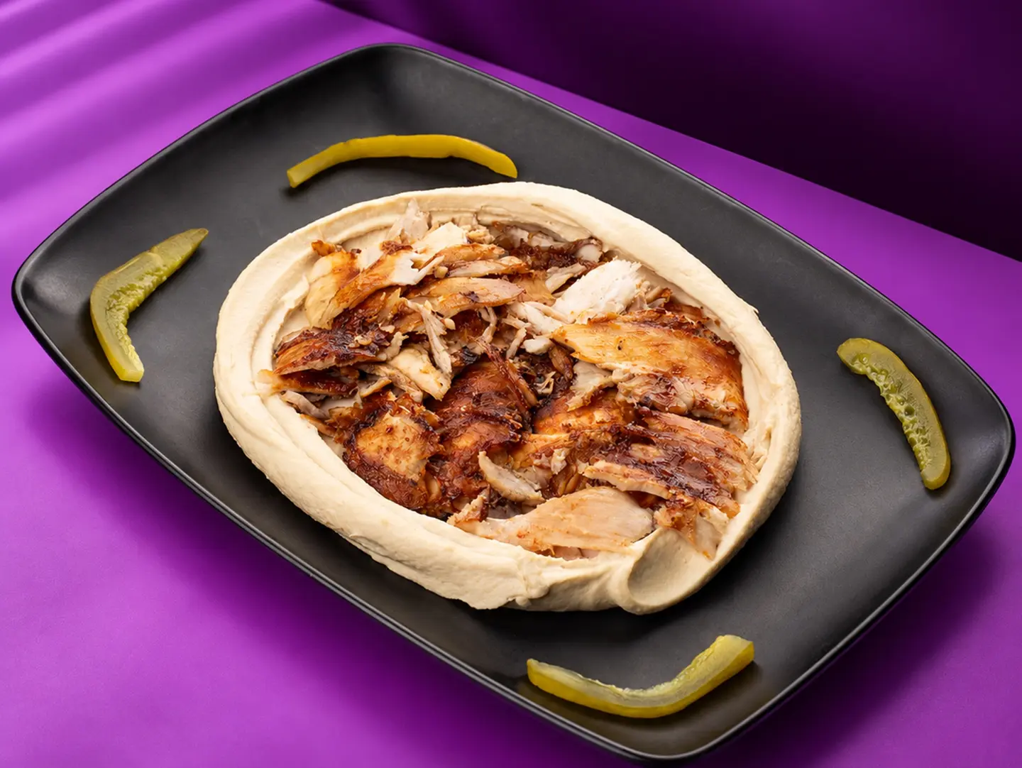 Hummus Chicken Shawarma