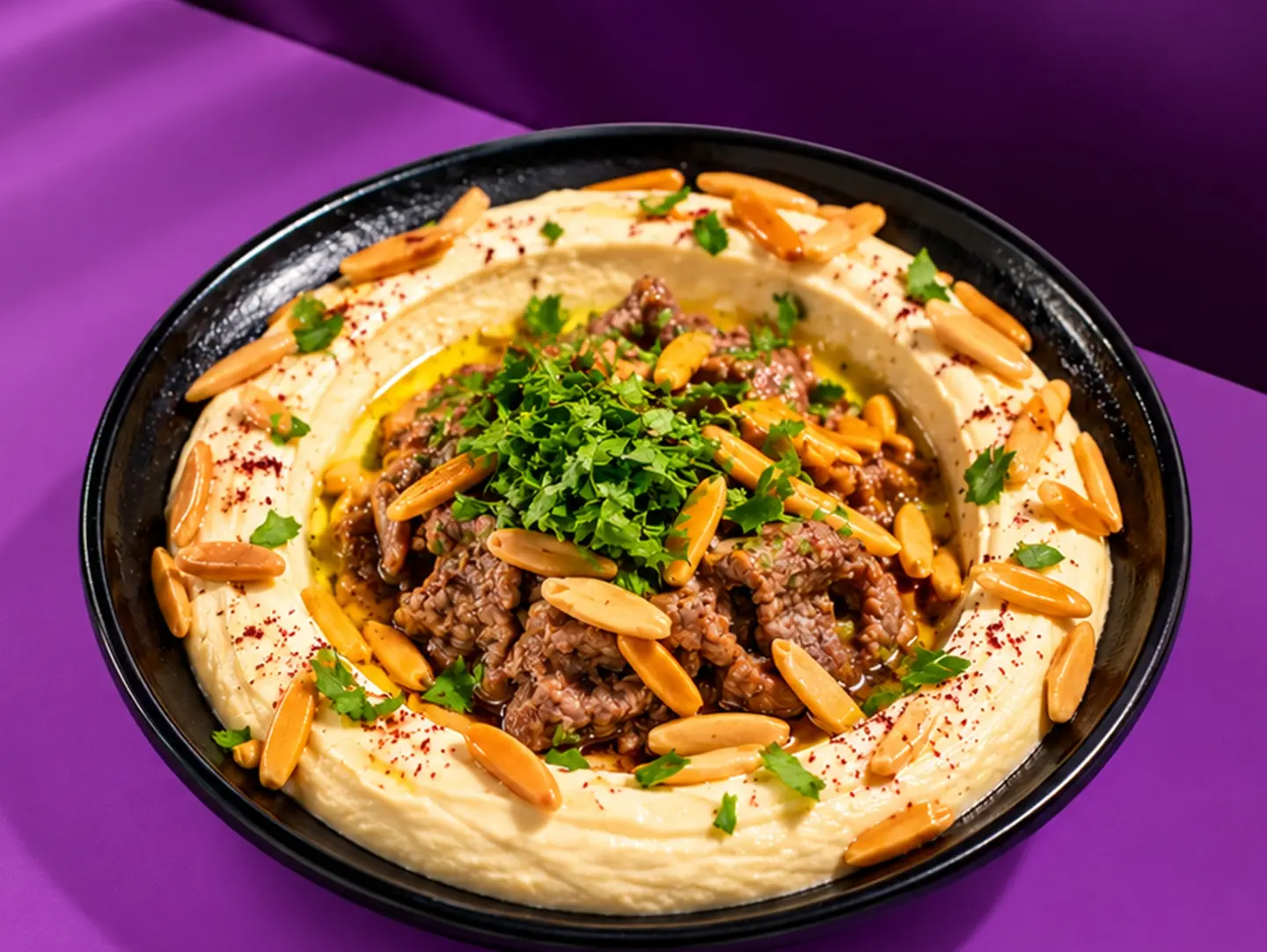Hummus And Meat