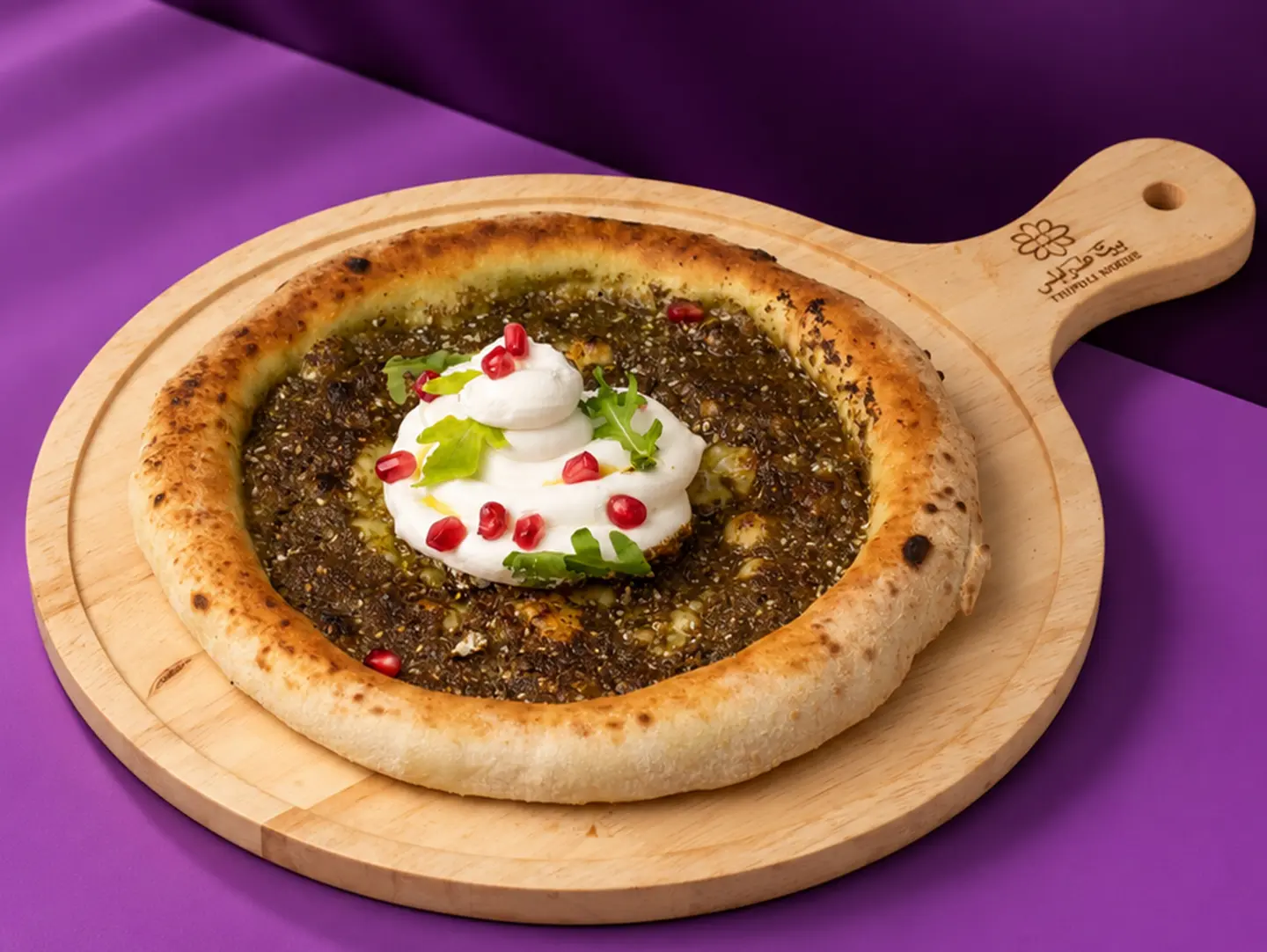 Napoli Manoush Zaatar And Labne