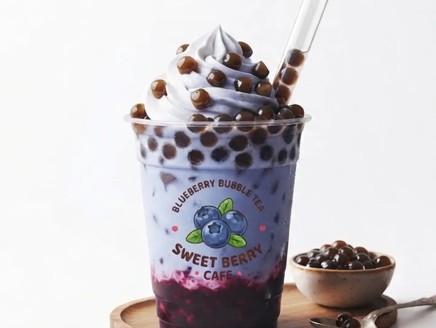 Boba Blueberry
