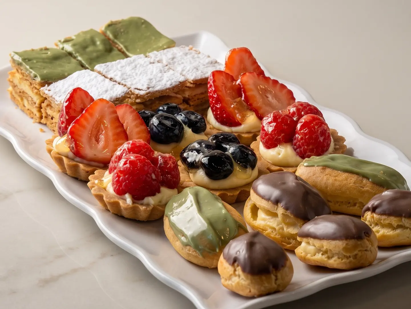 Mille Feuille Box - 24 Pcs