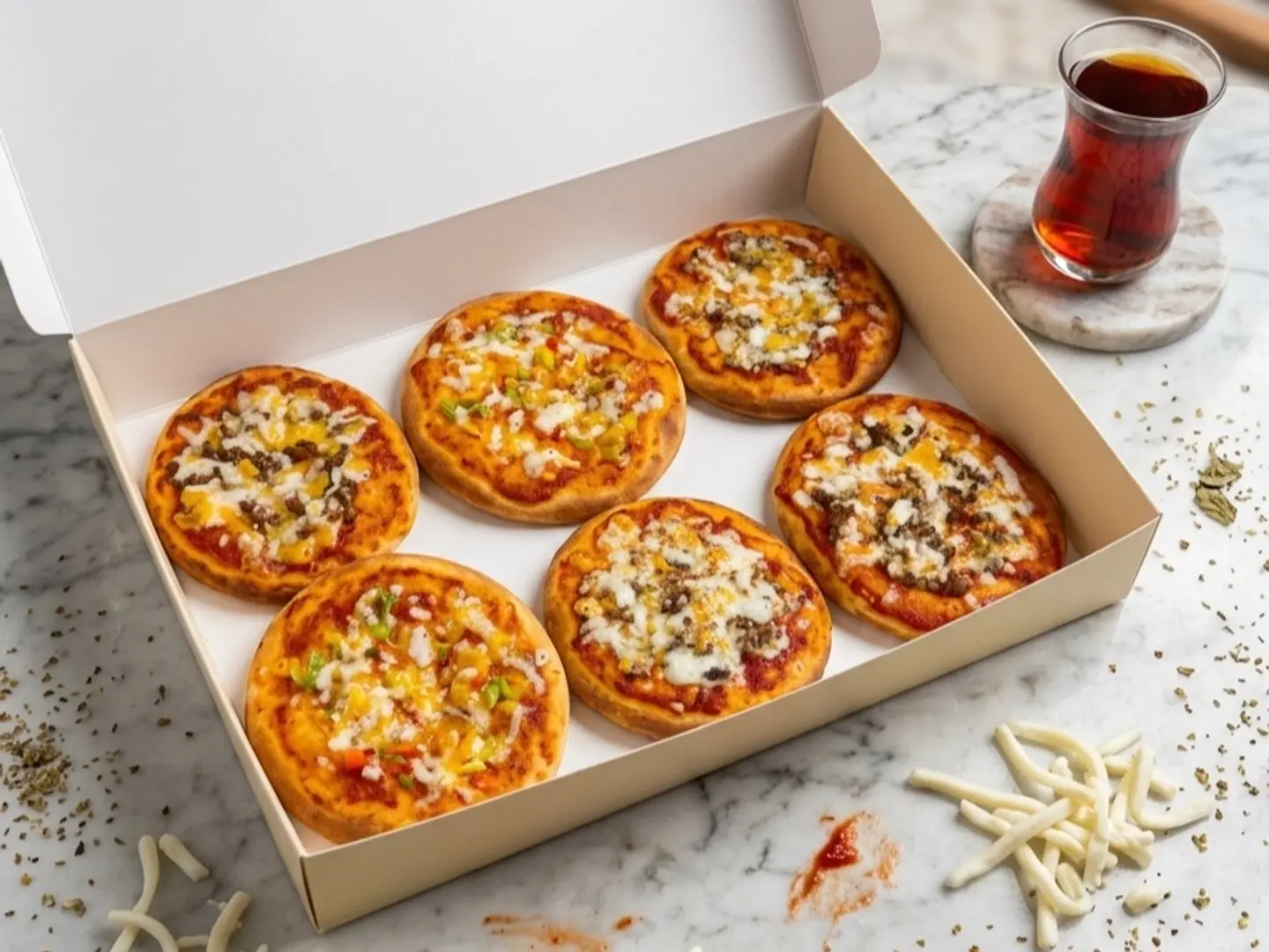 Pizza Box (6 Pieces)