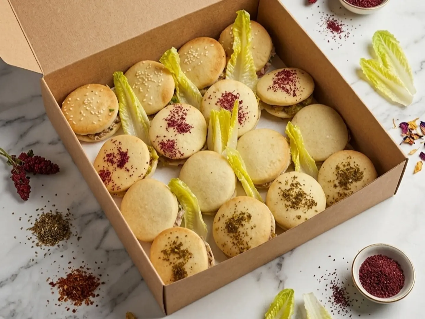 Box Of 16 Mini Pastries