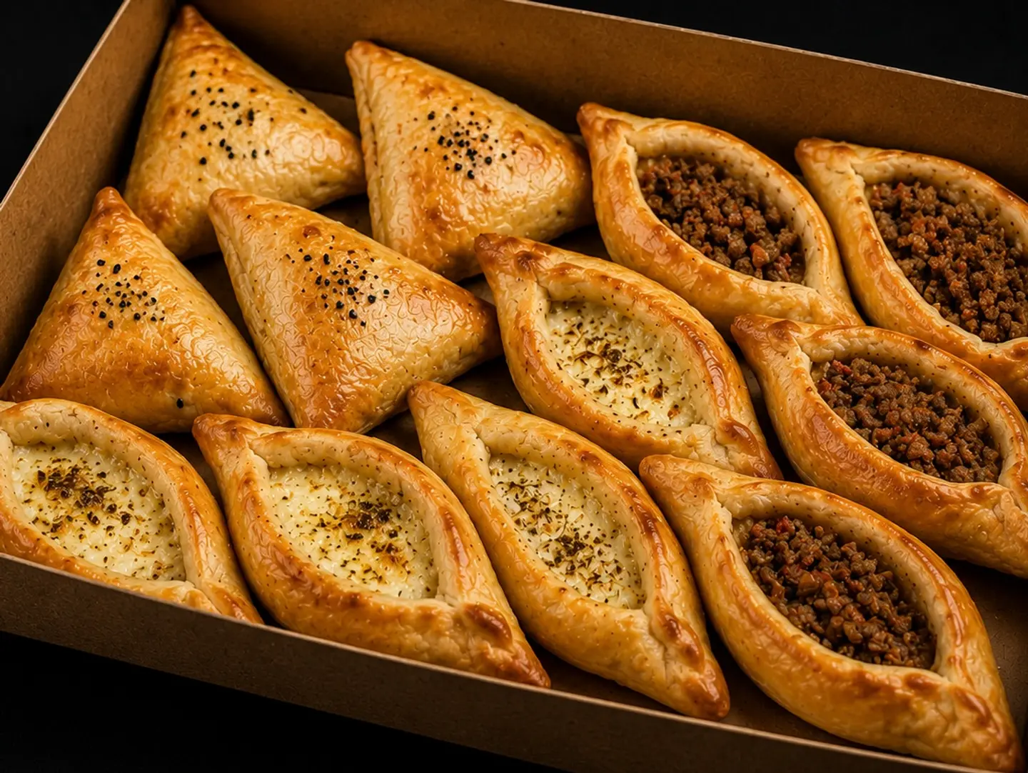 Package Of 12 Pastries Of Your Choice.