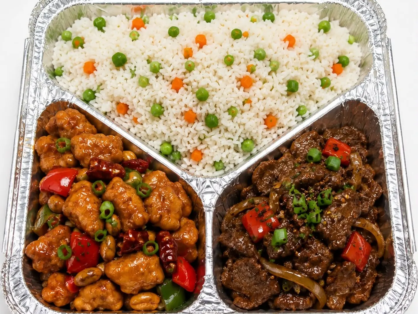 Chicken Ku Pao & Beef Szechwan