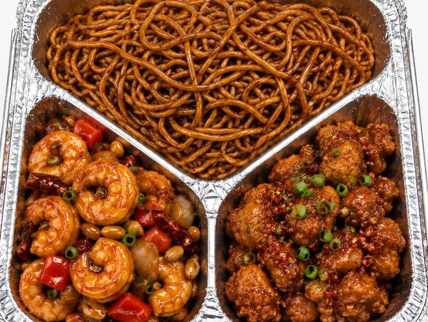 Shrimp Garlic Sauce & Beef Kum Poa