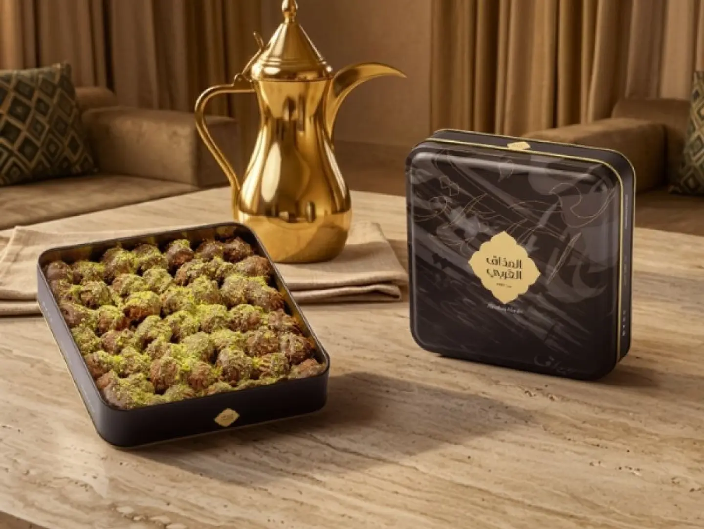 Mini Petit Fours With An Arabic Flavor