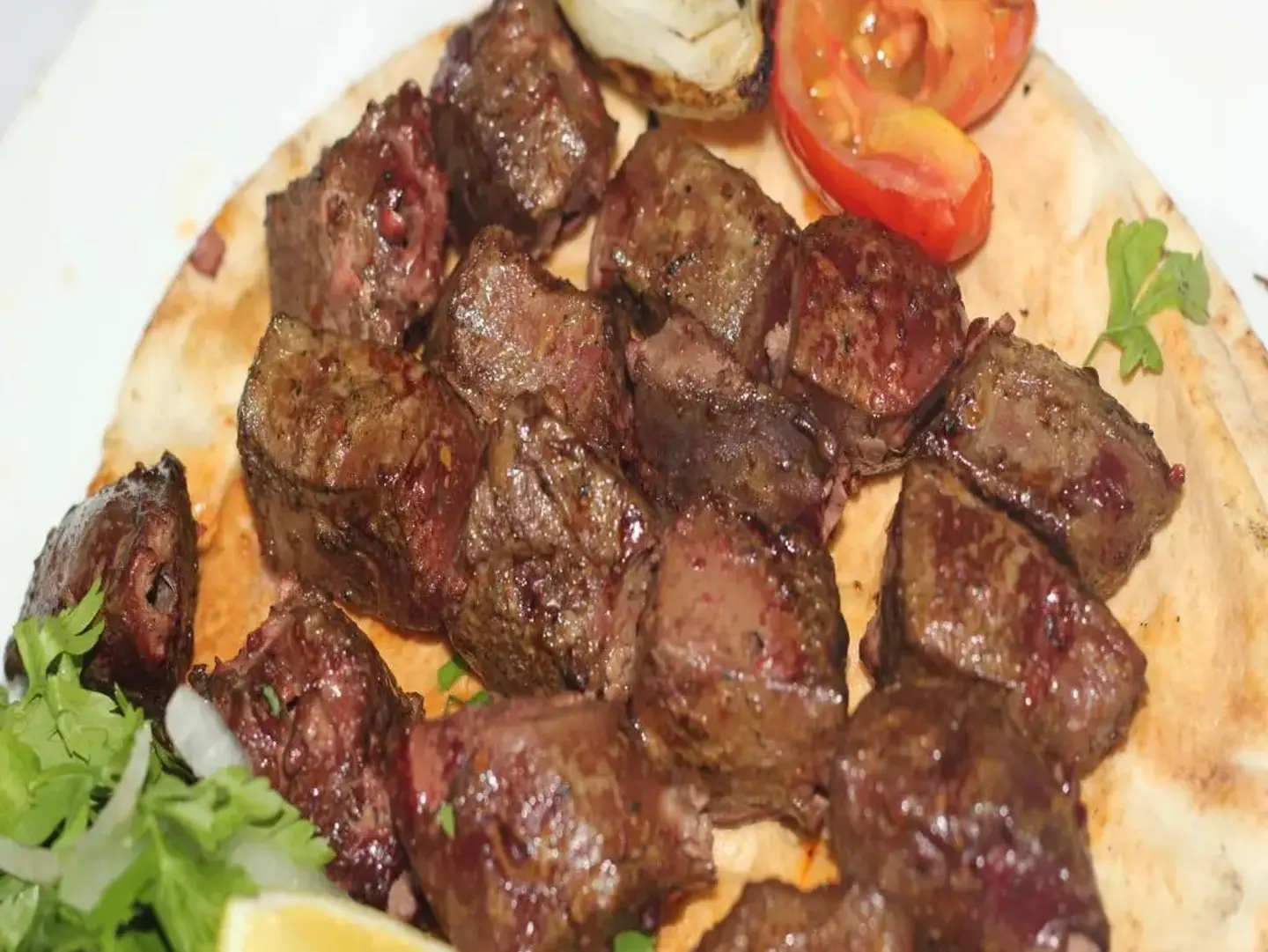 Charcoal Grilled Liver Platter - Small