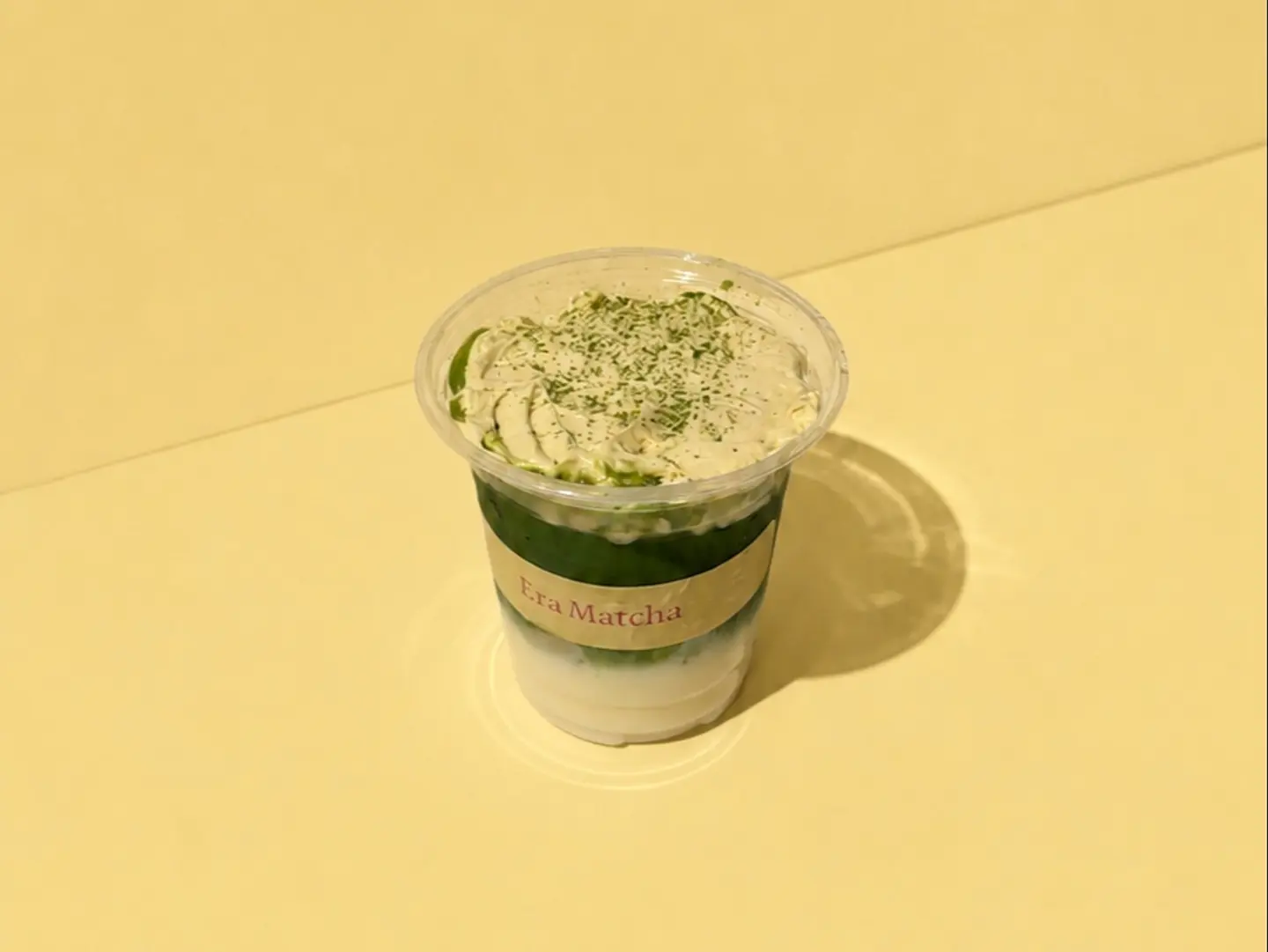 Crème Caramel Matcha