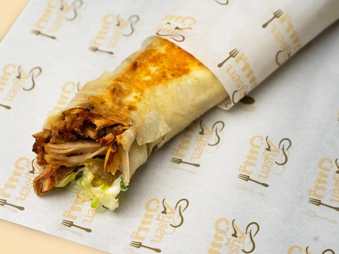 Chicken Flatbread Shawarma