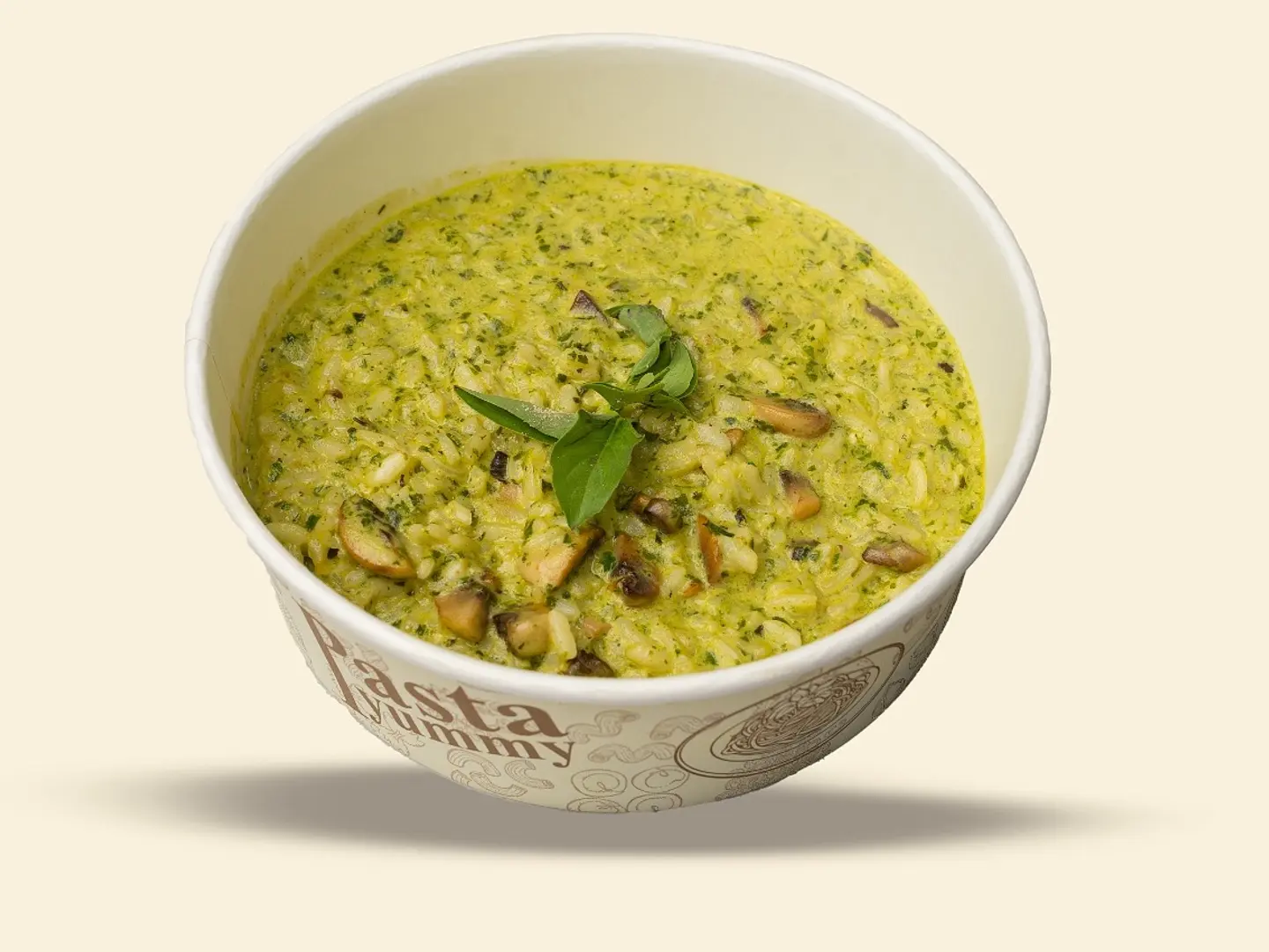 Mushroom Pesto Risotto