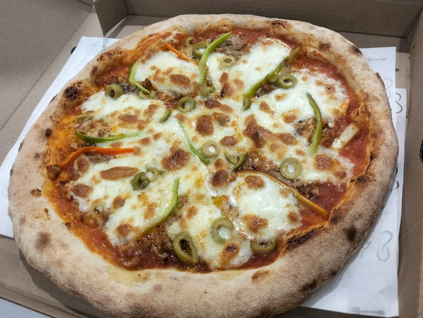 Whole Wheat Pizza